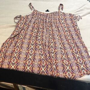 Torrid Multicolor Geometric Mini Dress